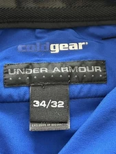Under Armour Cold Gear Golf Pants 34/3 wide-leg Pre-owned VG