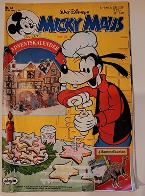 Mickey Mouse Magazine No.48 11/25/1993 Ehapa Walt Disney