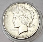 United States $1 1922 Peace Dollar Liberty VF Silver 900 Eagle