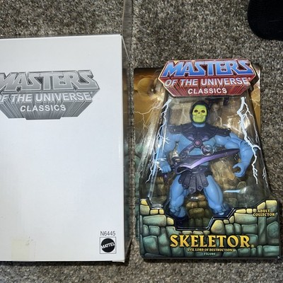 New + Box Rare 2008 MOTUC Masters Of The Universe Skeletor 1st Run Figure