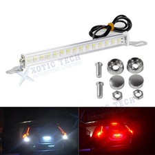 Universal Dual-color License Plate Led Reverse Light Bar Strip For Car Suv Truck Universal Dual-color License Plate Led Reverse Light Bar Strip For Car Suv Truck