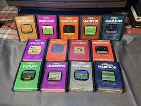 Atari 2600 6-Switch Console &ndash; Fully Restored &ndash; 6 Games &ndash; Plug & Play