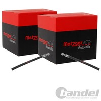 2X Metzger BremsschlÄUche Hinten Beidseitig Passend FÜR Mazda 6