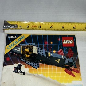 LEGO 6894 Blacktron Invader Space Illustrated Vintage Instruction Manual English