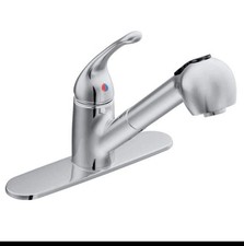 Moen CFG CA40519 Single Handle Pullout Kitchen Faucet