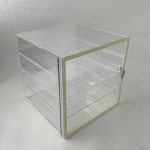 Unbranded Lab Acrylic Desiccator Cabinet Dry Box w/ 2 Shelves 12 x 12 x 12"