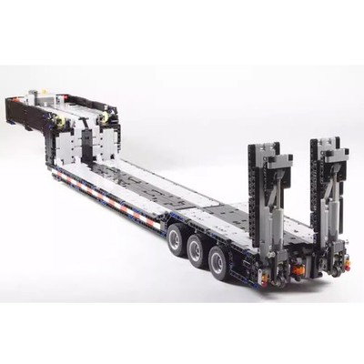 MOC-10554 RC Low Loader with Raise / Lower Supports & Ramps Function 2057 Pieces