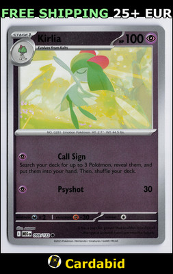 Kirlia - MEG #059/132 ME01: Mega Evolution Reverse Holo satoma NM