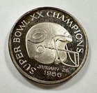 1986 Super Bowl XX Champions ~ Chicago Bears ~ 1 oz Fine Silver Bullion PL