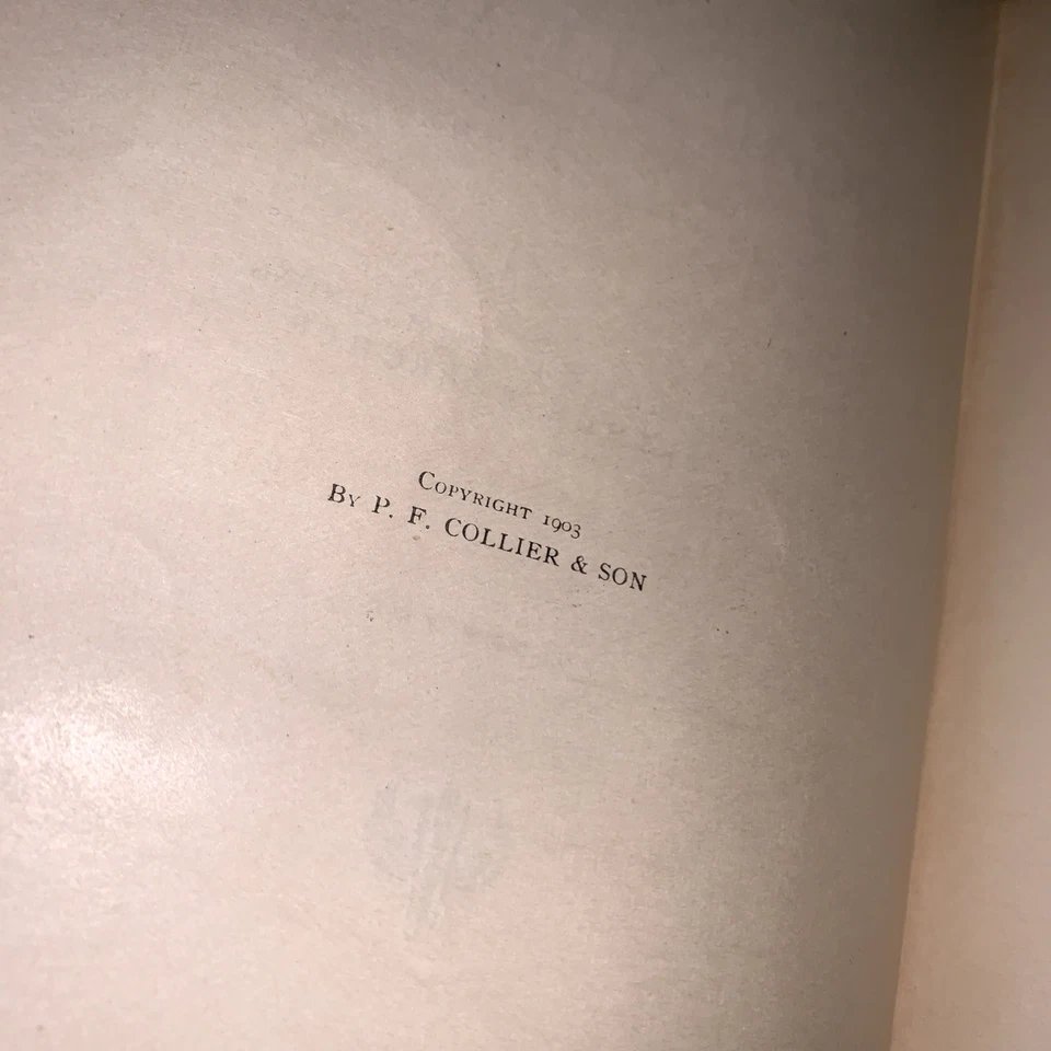 1903, THE WORKS OF EDGAR ALLEN POE Raven Edition 4 Volumes P.F. Collier Vol 2-5 - Image 2 of 4
