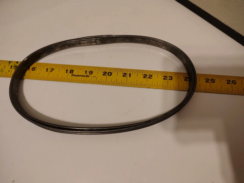 Vintage Metal Oval Frame Spring Tension Embroidery Hoop 8” X 5” - Image 2 of 4