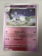 Pokemon TCG * Mega Evolution * 66/132 Houndstone REVERSE HOLO UNCOMMON  FRESH PK