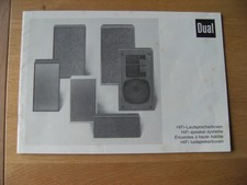 DUAL Katalog HiFi Lautsprecherboxen CL 210-230-240-250-260-270-370-380 und CL390