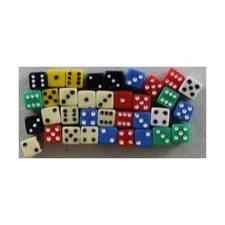 Koplow Mini Dice 5mm 5mm Little Guys in Tube (200) New