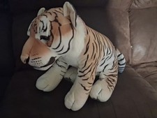 Juguete de peluche realista Wild Republic Baby Tiger Cub 12" X 20"