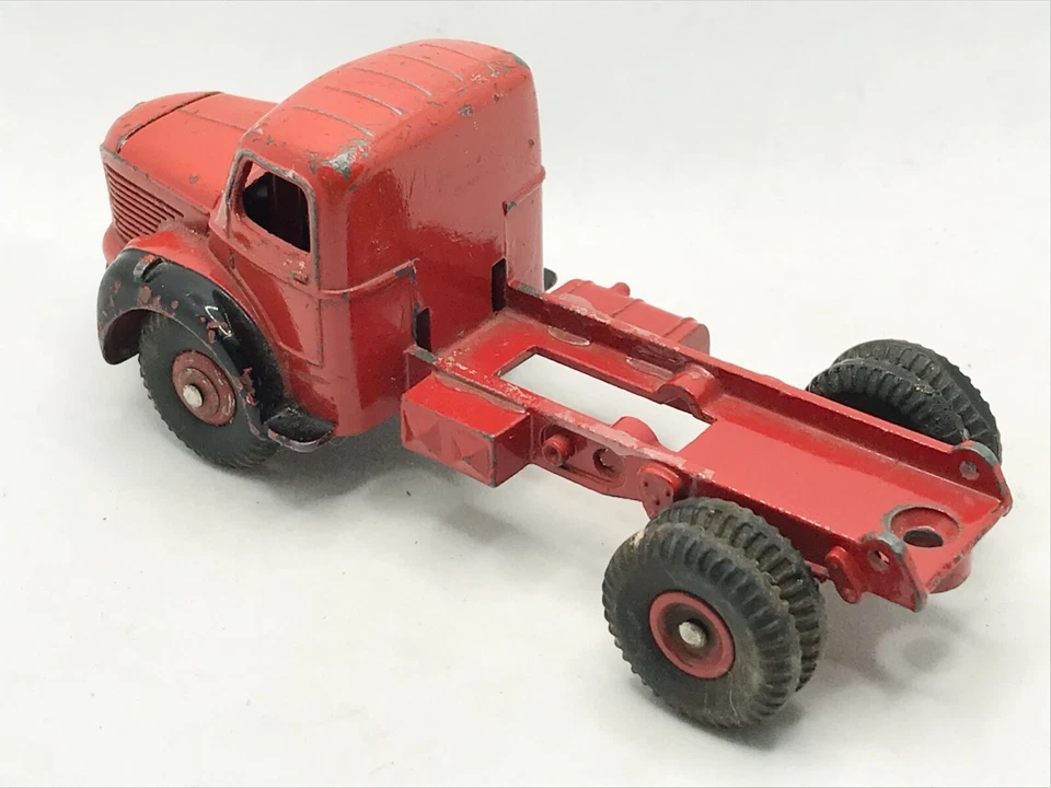 RARE VINTAGE DINKY FRANCE # 34B /581 BERLIET FLAT TRUCK CAB DIECAST LORRY 1955 — 第 2/4 张图片