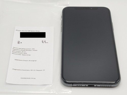 Apple iPhone XS - Unlocked - 512GB - A1920 - Space Gray - Great Condition - Zdjęcie 2 z 12