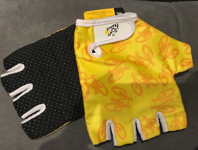 Fahrradhandschuhe gelb Anti-Rutsch - Größe: XS - NEU 