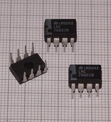1 Stk. LMC7660IN : DC/DC-Wandler,  CMOS Voltage Converter , original von  NS 