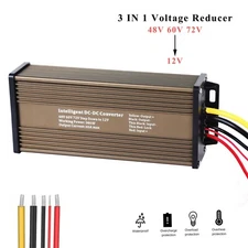 Golf cart DC converter 48V 48 volt voltage reducer regulator to 12V 30A 360W