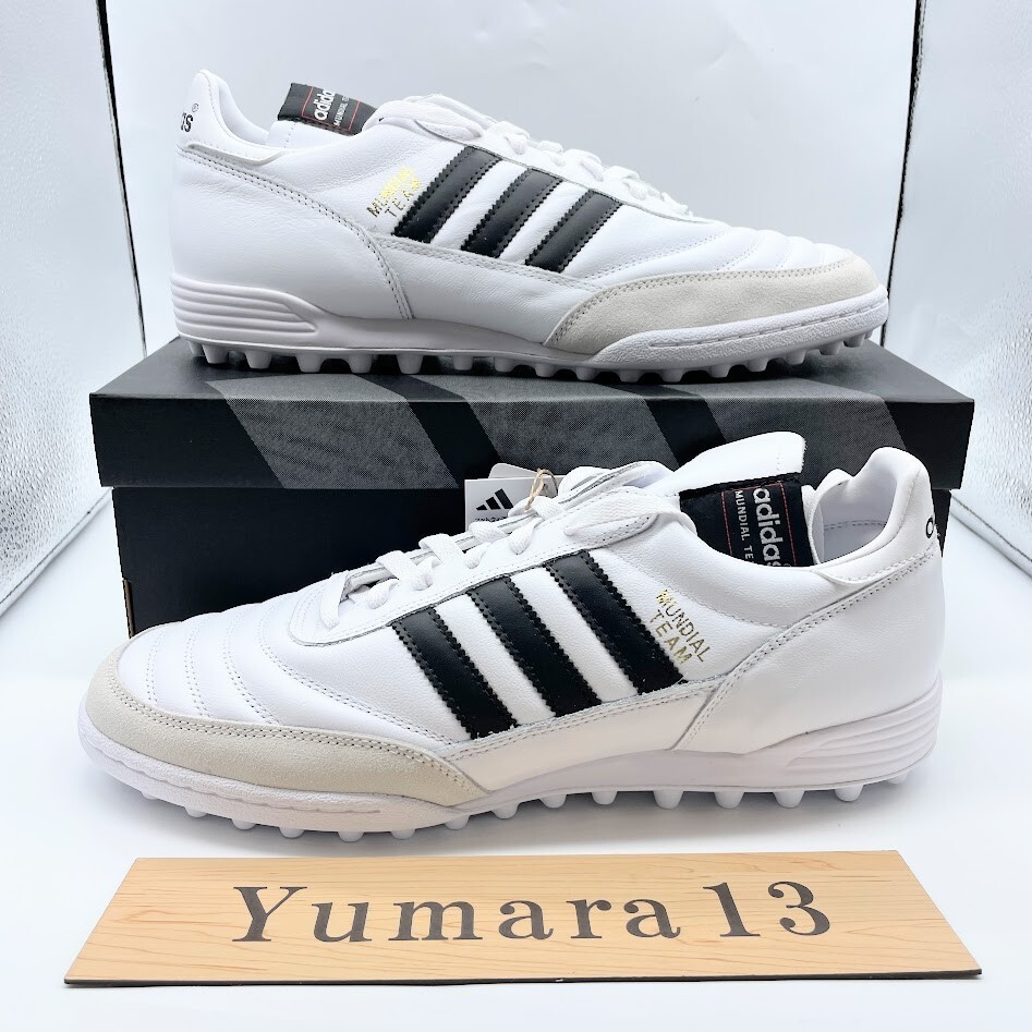adidas Mundial Team ホワイトシューズ　25.5 新品 adidas Mundial Team Soccer Shoes Footwear White ID4053 Men's