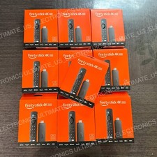 10x New Amazon Fire Tv Stick 4k Max Ultra Hd Hdr Streaming Media Player Wi-fi 6e