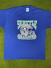 90s Seattle Seahawks - Vintage NFL T-Shirt XL 