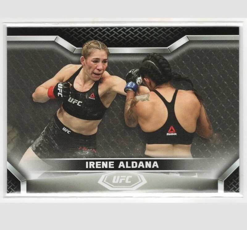 Irene Aldana 2020 Topps UFC Knockout Black Rookie Card RC | eBay