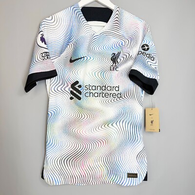 NWT LIVERPOOL 2022/2023 AWAY PLAYER ISSUE SHIRT JERSEY AUTHENTIC