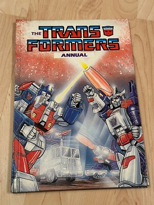 Transformers Annual UK Marvel 1987. Ultra Magnus vs Galvatron. RARE