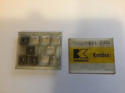 Kennametal Carbide Inserts, Turning inserts SNMM332 K420 (1 Box of 4 pieces)