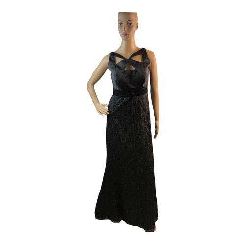 Vintage-Inspired JAX Black & White Lace Cocktail Dress Sz 8  NWT  32  Long | eBay