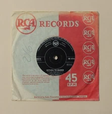 Elvis Presley Return To Sender 7" New Zealand 1962 RCA Sleeve NZ
