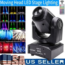 120W LED Gobo Moving Head Stage Light Beam DMX Party DJ Club Spot Light W/Remote