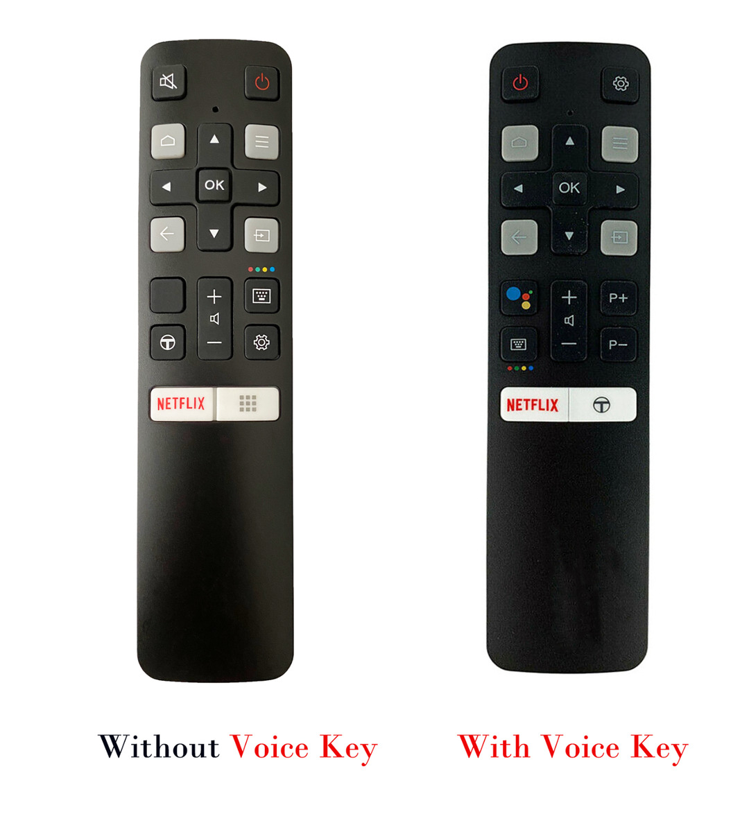 New Remote for TCL 4K QLED Android TV 50S434 55S434 70S434 75S434