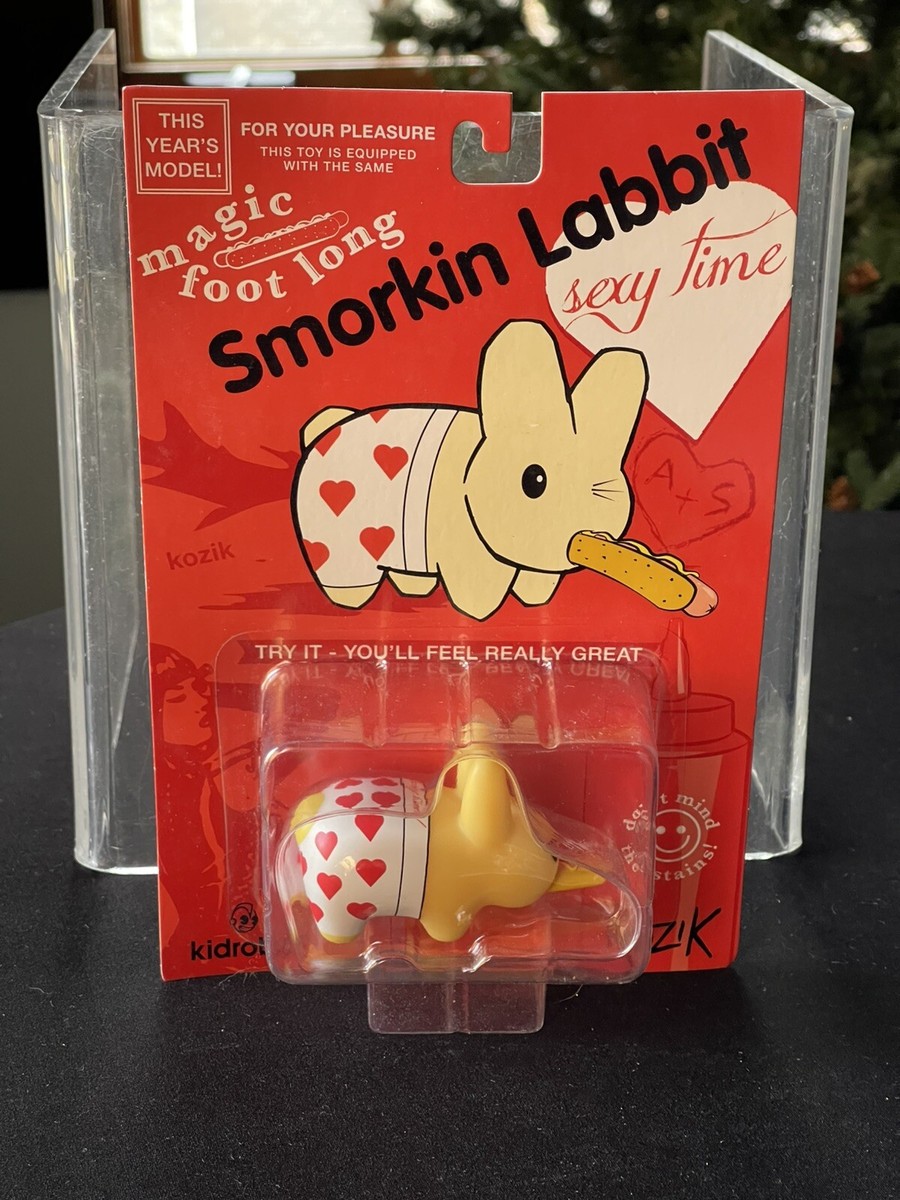 New Original Kidrobot Smorkin Labbit 2.5” Sexy Time • By Frank