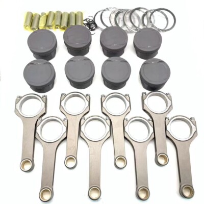 4.2L V8 Forged Piston Forged Connecting Rod Kit For AUDI RS4 R8 Q7 CAUA