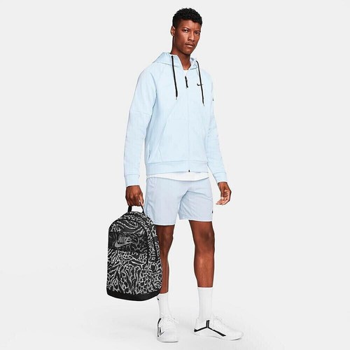 Nike Elemental Backpack School Travel Animal Print Black White DQ5764 010 NWT - Picture 6 of 7