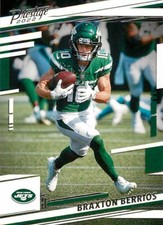 2022 Prestige #229 Braxton Berrios JETS