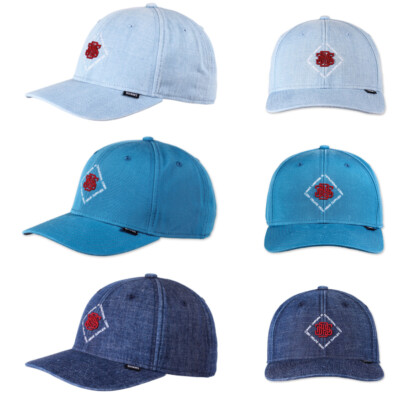 Djinns 6 Panel Cap TrueFit 2.0 New Diamond Basecap Kappe Mütze Denim Jeans Hat 