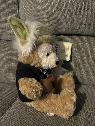 Disney Parks 2014 Duffy Bear Yoda 12 Zoll Plüsch Star Wars Weekends Stofftier NEU - Bild 4 von 6