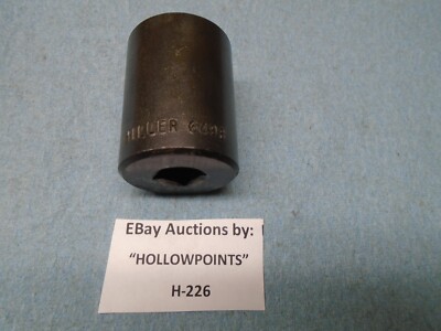 Miller Specialty Tool 6498 Splined Mainshaft Holding Socket Wrench 1/2'' Dr. H226