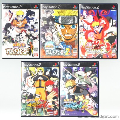 Naruto Shippuden: Ultimate Ninja (5 Games) PS2 [Japanese