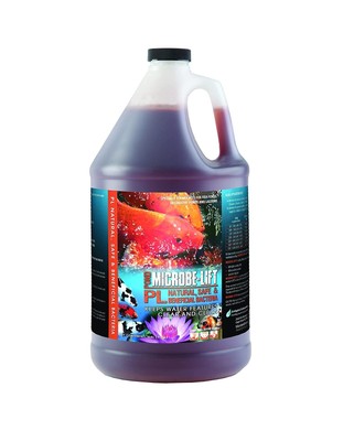 Microbe Lift PL 128 Fl Oz Pond Water Treatment Clears Cloudy Water Maintains ...