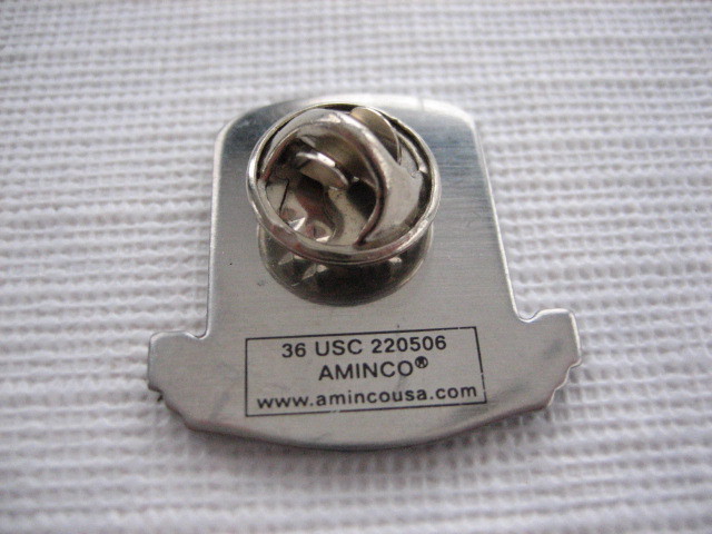 Vintage Collectible Olympic USA GO FOR THE GOLD FLAG Pin - 36 USC