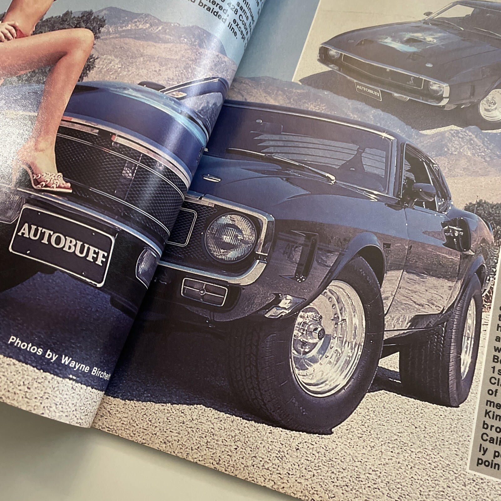 Autobuff Magazine March 1986 Camaro Pinto Mustang Tempest Chevelle SS