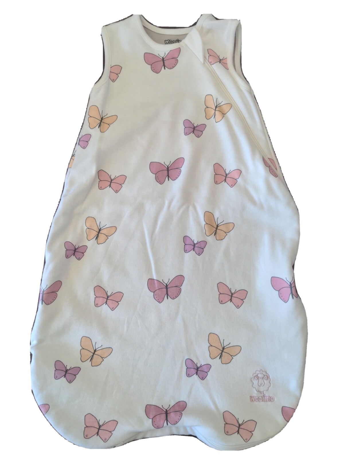 merino wool baby sleepsuit