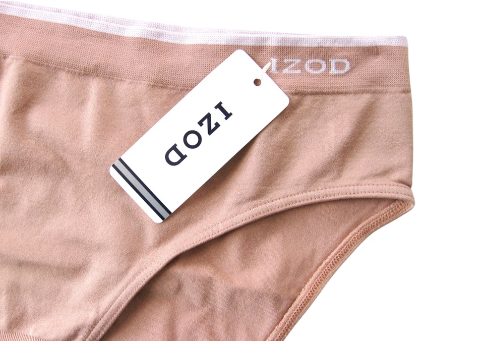 Bikini X86 IZOD NUEVO 427080 para mujer desnudo sin etiquetas sedoso suave sin costuras de microfibra Foto 2 de 4