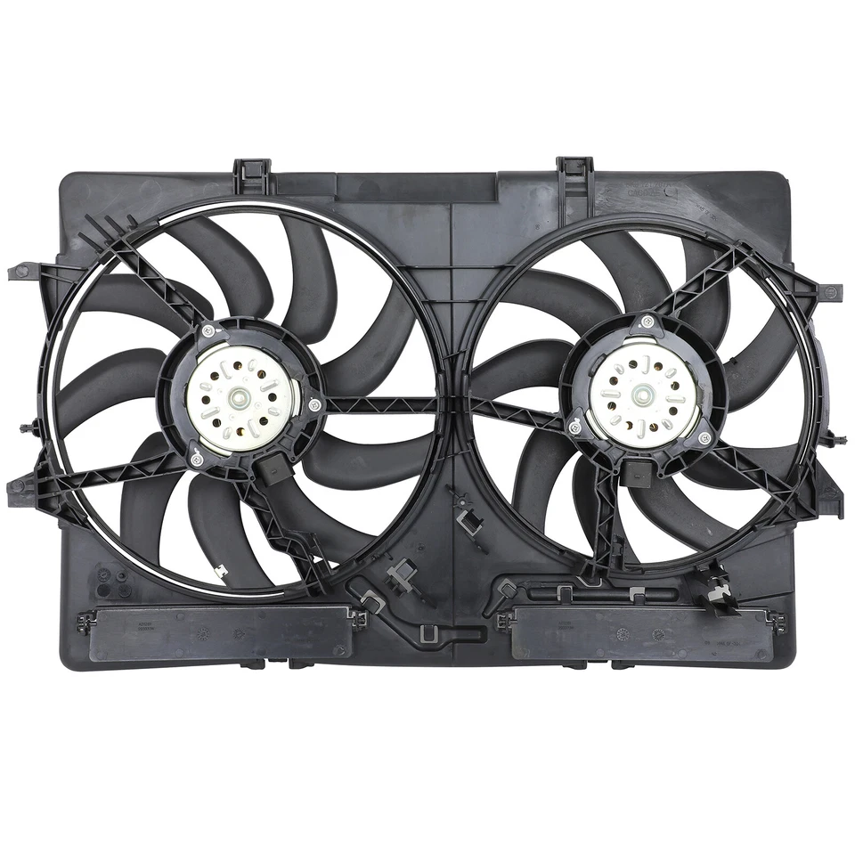 Conjunto de ventilador condensador radiador motor para AUDI ALLROAD 2013-2016 AUDI Q5 09-17 Foto 2 de 4