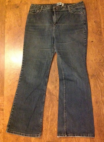 Levis Signature Women's Denim Blue Jeans Misses size 18 M 35x29 #50 - Picture 12 of 12